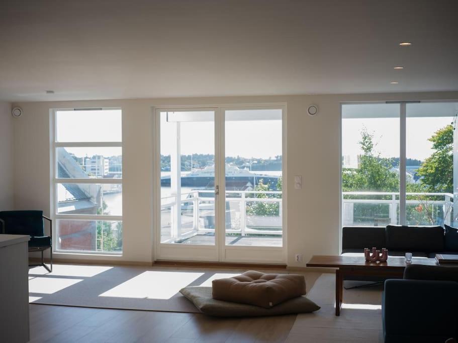 Ny Urban Leilighet Med Super Utsikt Haugesund Exterior foto